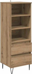 vidaXL Highboard Artisan Oak 40 x 36 x 110 εκ. Επεξεργασμένο ξύλο