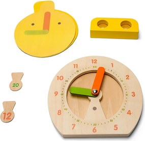 Ξύλινο Εκπαιδευτικό Παιχνίδι Bs Toys Clock