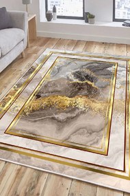 Χαλί ELS2416 Grey-Gold Conceptum Hypnose 100X200cm