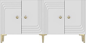 Console Lessi 150 - White, Gold White
Gold