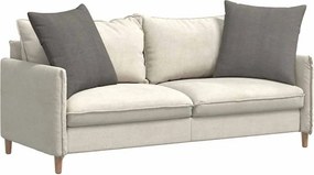 vidaXL Μαξιλάρι Καναπέ 2 pcs Ανοιχτό γκρι 80 x 80 cm