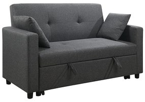 Καναπές Κρεβάτι IMOLA Γκρι Σκούρο Ύφασμα 154x100x93cm