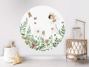 Fairy Garden Ταπετσαρια Τοιχου Πρασινο Στρογγυλη 80cm