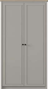 Ντουλάπα Γκρι / Δρυς PEDRE 106.5x54.3x197