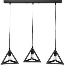 Κρεμαστό Φωτιστικό Οροφής GIZA Μαύρο 34-0337 Heronia Lighting-34-0337-Μαύρο 34-0337