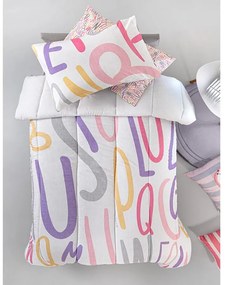 Πάπλωμα Μονό (160x220) Guy Laroche Letters Pink