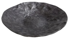 Διακοσμητική Πιατέλα Αλουμινίου Γκρι ESPIEL 40x6εκ. DEP115