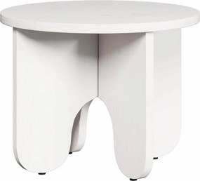 vidaXL Τραπεζάκι σαλονιού 2 pcs Λευκό Μασίφ ξύλο πεύκου