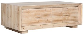 Τραπεζάκι Καφέ Home ESPRIT Φυσικό ξύλο ελάτου Ξύλο MDF 130 x 70 x 46 cm