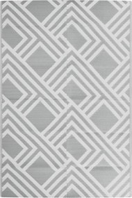 vidaXL Χαλί εξωτερικού χώρου ARAKIL γκρι 120x180 cm PP