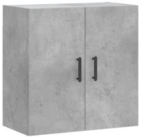 vidaXL Ντουλάπι Τοίχου Γκρι Σκυροδέματος 60x31x60 εκ. Επεξεργ. Ξύλο