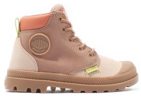 Μπότες Palladium  Pampa HI Cuff Kids Boots - Beige Tan/Nude Brown