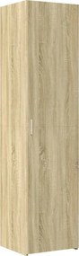 vidaXL Ντουλάπι Sonoma Δρυς 50x42,5x185 εκ. από Επεξεργασμένο Ξύλο