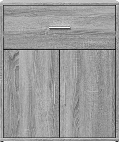 vidaXL Βοηθητικό Ντουλάπι Γκρι Sonoma 60x31x70 εκ. Επεξεργασμένο Ξύλο