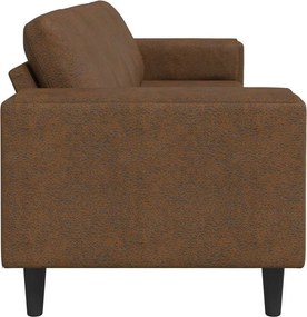 vidaXL Καναπές σαλονιού Καφέ 250 x 77 x 76 εκ.