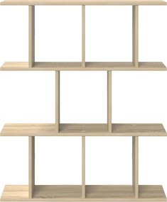 vidaXL Ράφι Τοίχου Sonoma Δρυς 80 x 20 x 96 εκ. Επεξεργασμένο Ξύλο