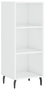 VidaXL Ντουλάπι Γυαλιστερό Λευκό 34,5 x 32,5 x 90 εκ. Επεξεργ. Ξύλο