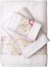 Σετ 2 Πετσέτες 50x100, 70x140 3002 White σε Κουτί Δώρου