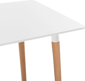 ΣΕΤ ΤΡΑΠΕΖΑΡΙΑΣ 5ΤΜΧ MINIMAL HM11767 ΛΕΥΚΟ MDF-ΜΠΕΖ ΥΦΑΣΜΑ