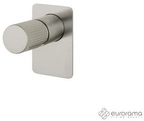 Eurorama OSO Μίκτης εντοιχισμού 1 εξόδου Inox Finish