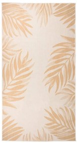 Χαλί Εξωτερικού Χώρου με Επίπεδη Ύφανση Σχέδιο Φύλλων 80x150 εκ