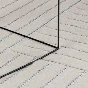 vidaXL Χαλιά χώρου Γύρος PALMERAS Κρεμ Ø 120 εκ. Πολυεστέρας