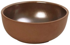 Μπωλ Σερβιρίσματος Aida HEV202K6 21x8cm Brown Espiel Πηλός