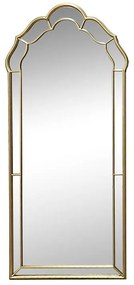 Καθρέπτης Klorens Inart χρυσό  μέταλλο 60x3x138εκ 64x4.5x170 εκ.