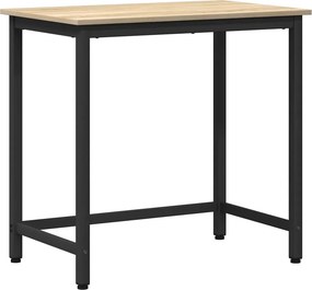 vidaXL τραπέζι Δρύς Sonoma 100 x 50 x 76,5 εκ.
