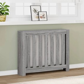 vidaXL Καπάκι Καλοριφέρ Γκρι Sonoma 104 x 20 x 82 cm