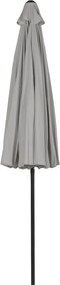 Ομπρέλα Home ESPRIT Μαύρο Γκρι 280 X 280 X 250 CM
