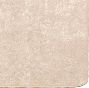 vidaXL Χαλί Runner MARSA Κρεμ 250 x 80 εκ. Πολυέστερ και PVC
