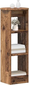 vidaXL Βοηθητικό ντουλάπι Παλιό ξύλο 40 x 40 x 100 cm