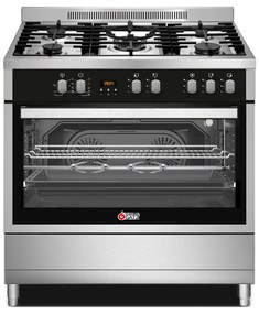 Thermogatz TGS PRO 2030 IX Κουζίνα 98lt με Εστίες Υγραερίου Π89.8εκ. Inox