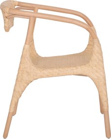 ΠΟΛΥΘΡΟΝΑ GABE ΕΣΩΤ.ΧΩΡΩΝ HM9956.01 ΦΥΣΙΚΟ RATTAN 62x60x79Υεκ.