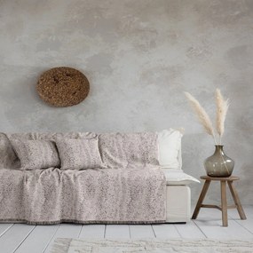 Ριχτάρι Piel Taupe Nima Two-seater 180x240cm Cotton-Polyester