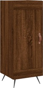 vidaXL Ντουλάπι Καφέ Δρυς 34,5 x 34 x 90 εκ. Επεξεργασμένο Ξύλο