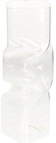Βάζο ArteLibre Διάφανο Γυαλί 9.5x9.5x25cm