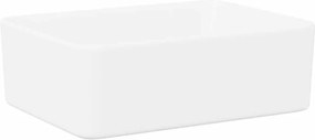 vidaXL Νιπτήρας Λευκός 40 x 30 x 13 εκ. Κεραμικός