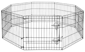Μεταλλικό πάρκο περιορισμού σκύλου - Medium - 76*61cm - 003209
