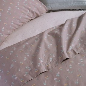 Σεντόνια Υπέρδιπλα (Σετ) Nef-Nef Homeware Violan Brown