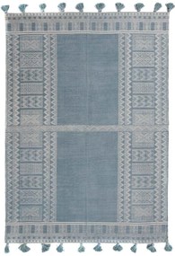 Χαλί Lotus Cotton Kilim 143 Light Blue Royal Carpet 160X230cm