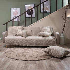 Σενίλ Χειμερινό Ριχτάρι Garland 07 της Teoran Διάσταση: Ριχτάρι Garland 07 - Τριθέσιο 180x300cm