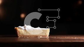 Intra Συλλεκτικό Ξύλινο Παζλ Plywood  4mm - Cheesecake σε ξύλινο τραπέζι με κεριά Σε Ξύλινο Κουτί - Διαστάσεις: 10x10 cm – 25 κομμάτια