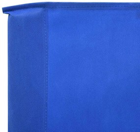 vidaXL Προστατευτικό Αέρα με 6 Πάνελ Αζούρ Μπλε 800x80 εκ. Υφασμάτινο