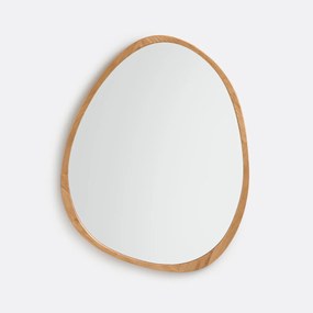 Καθρέφτης σε φυσικό σχήμα 89 x 71 εκ, Astia