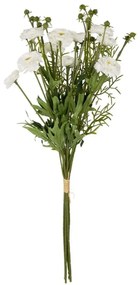 Τεχνητό Μπουκέτο Chrysanthemum 21330 50cm White GloboStar Fabric