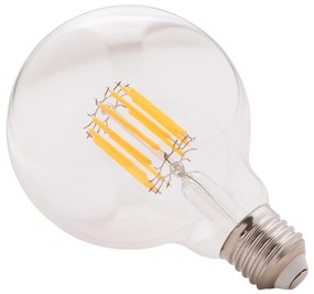 ΛΑΜΠΤΗΡΑΣ GLOBO LED FILAMENT 12W E27 3000K ΔΙΑΦΑΝΟΣ HM4049.01 - HM4049.01