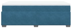 ΚΡΕΒΑΤΙ BOXSPRING ΜΕ ΣΤΡΩΜΑ ΣΚΟΥΡΟ ΜΠΛΕ 90X200 ΕΚ. ΒΕΛΟΥΔΙΝΟ 3285261