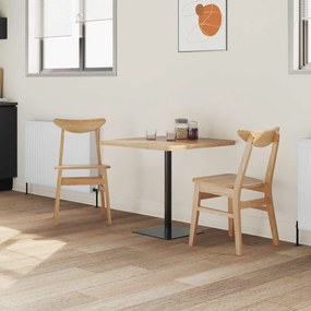 vidaXL Καρέκλες φαγητού 2 pcs Φυσικό 42 x 47.5 x 81 εκ